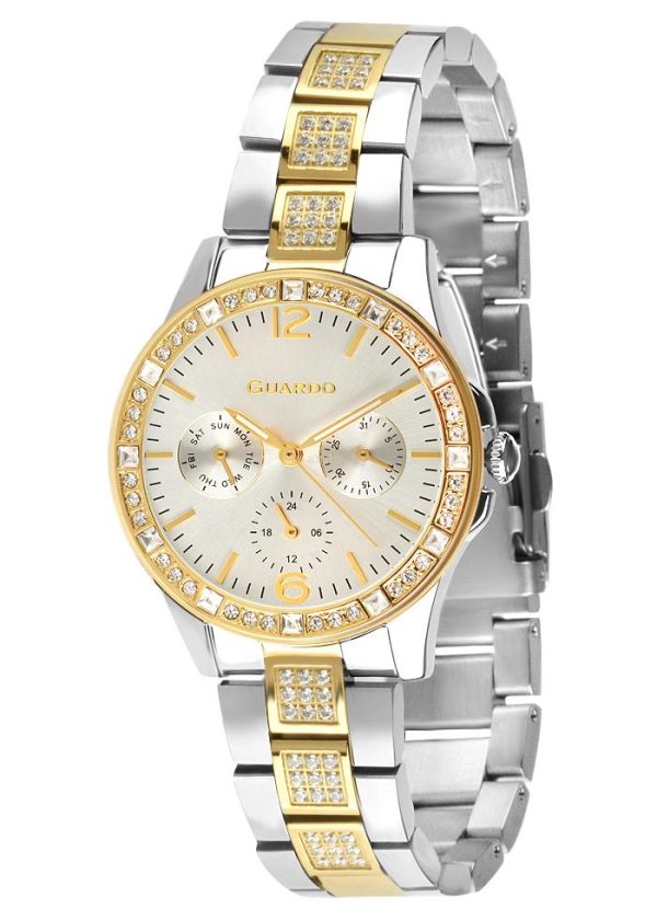 Оригинальные женские часы Guardo Premium 12738-3