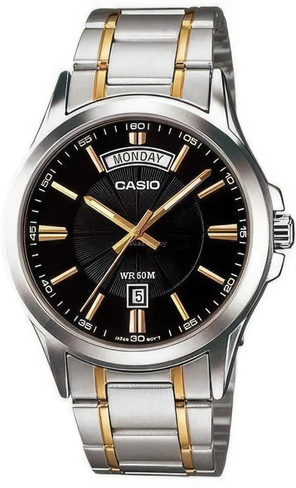 Оригинальные мужские часы Casio MTP-1381G-1A