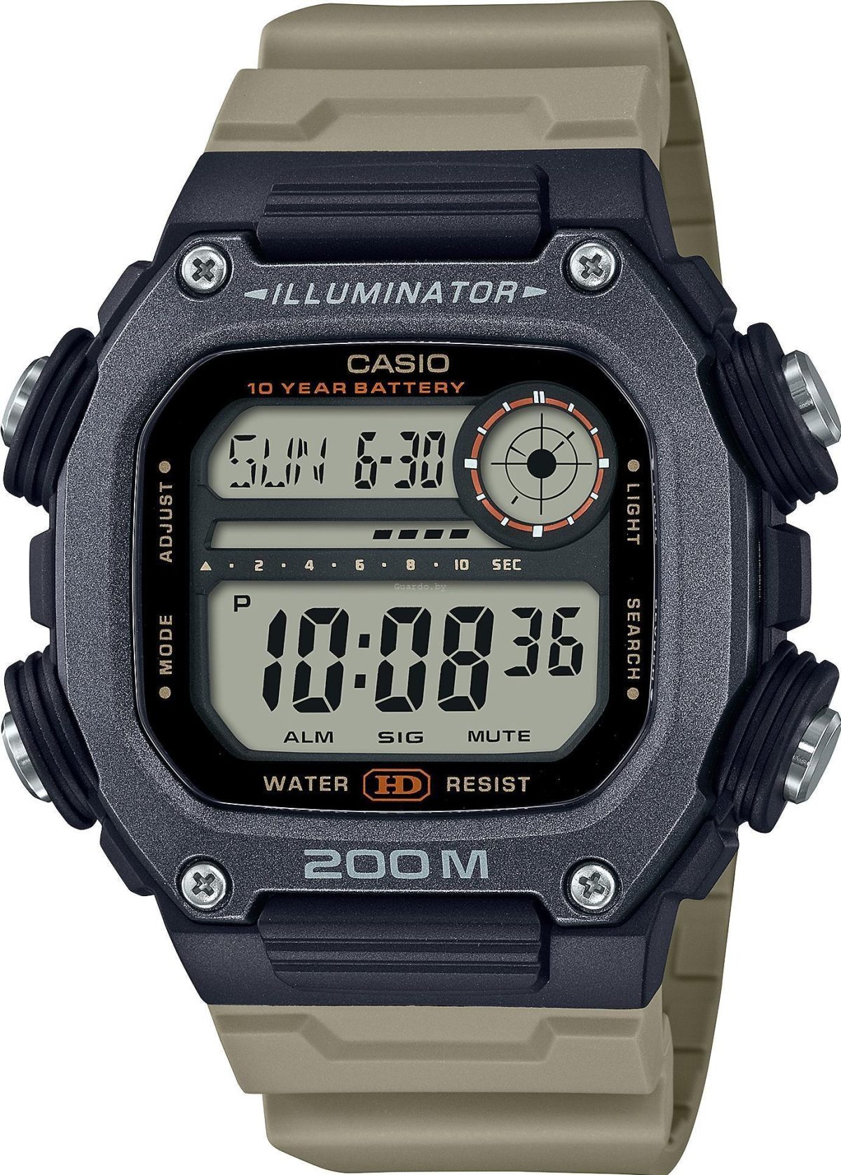 Оригинальные мужские часы Casio DW-291HX-5A