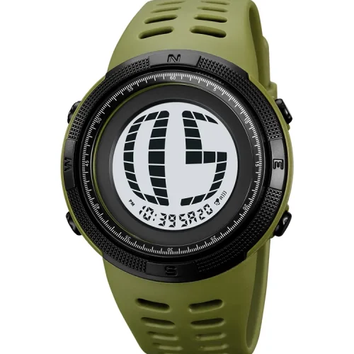 Оригинальные мужские часы Skmei 2076green-white