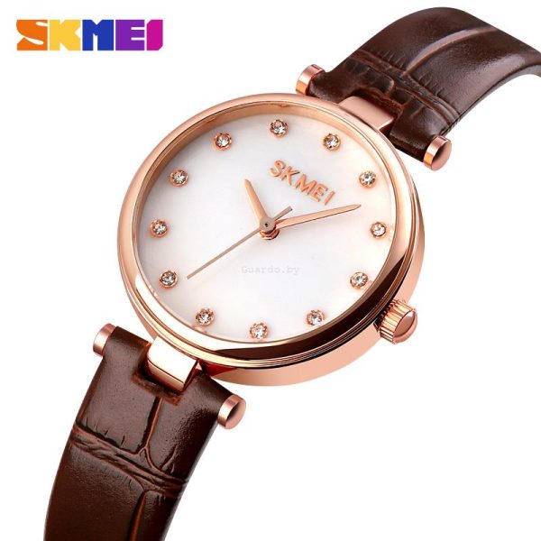Оригинальные женские часы Skmei 1777brown_2