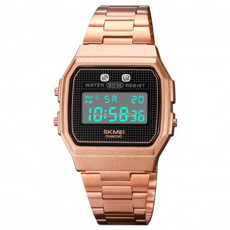 Оригинальные мужские часы Skmei 1952rose-gold_3