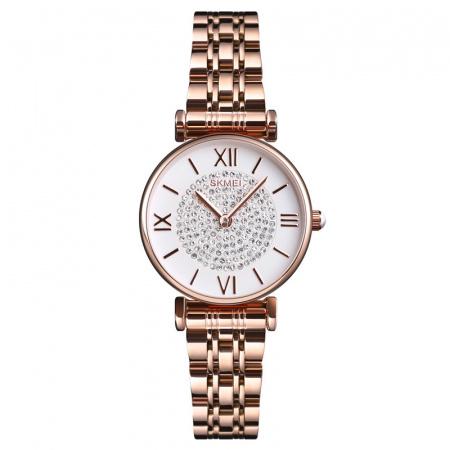 Оригинальные женские часы Skmei 1533rose-gold