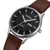 Оригинальные женские часы Skmei 2251silver-brown_2
