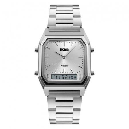 Оригинальные мужские часы Skmei 1220silver