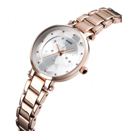 Оригинальные женские часы Skmei 1411rose-gold_2