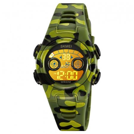 Оригинальные детские часы Skmei 2309green-camo_3