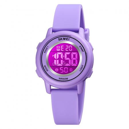Оригинальные детские часы Skmei 1721purple_3