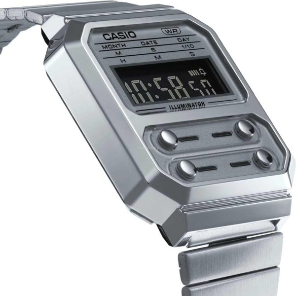 Оригинальные часы Casio Vintage A100WE-7B_2