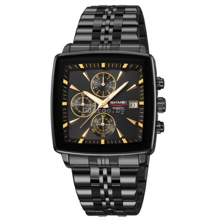 Оригинальные мужские часы Skmei 2434black-gold