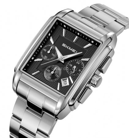 Оригинальные мужские часы Skmei 2339silver-black-steel_2