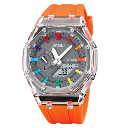 Оригинальные мужские часы Skmei 2100orange