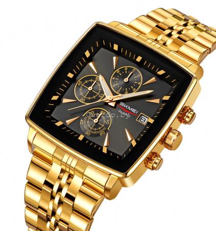 Оригинальные мужские часы Skmei 2434gold_2