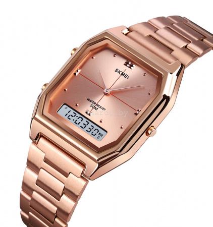 Оригинальные мужские часы Skmei 1612rose-gold_2