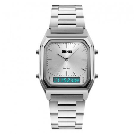 Оригинальные мужские часы Skmei 1220silver_3
