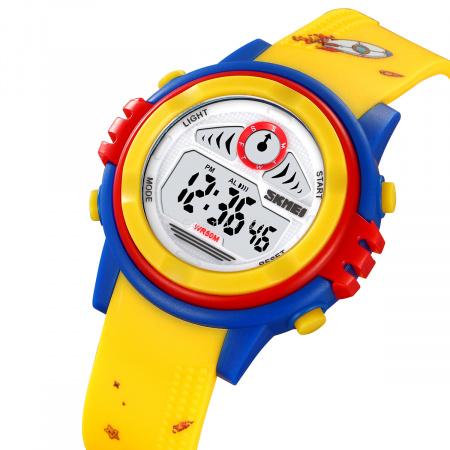 Оригинальные детские часы Skmei 2266yellow_2