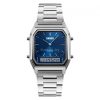 Оригинальные мужские часы Skmei 1220silver-blue