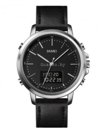 Оригинальные мужские часы Skmei 1652silver-black