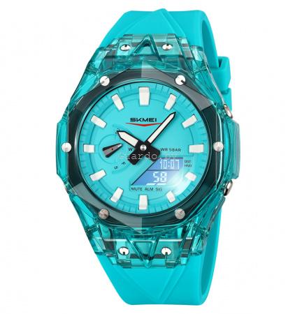 Оригинальные мужские часы Skmei 2411lake-blue_3