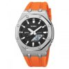 Оригинальные мужские часы Skmei 2243silver-orange