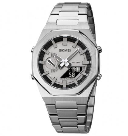Оригинальные мужские часы Skmei 1816silver-black