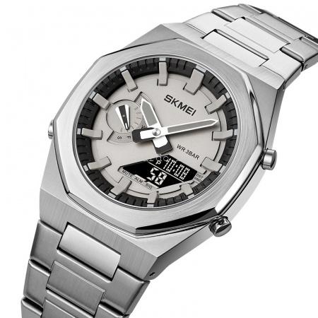 Оригинальные мужские часы Skmei 1816silver-black_2