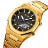 Оригинальные мужские часы Skmei 1816gold-white_2