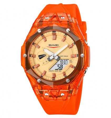 Оригинальные мужские часы Skmei 2411orange