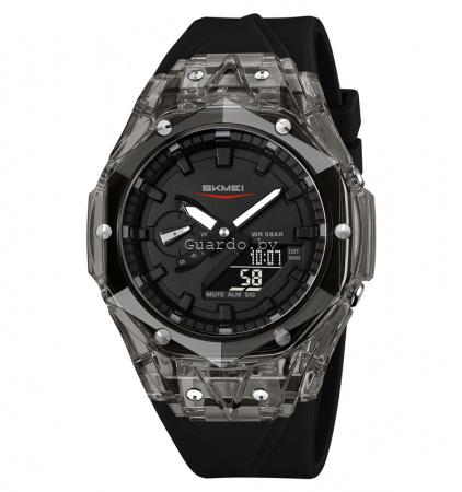 Оригинальные мужские часы Skmei 2411black-black
