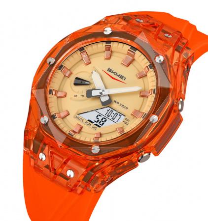 Оригинальные мужские часы Skmei 2411orange_2