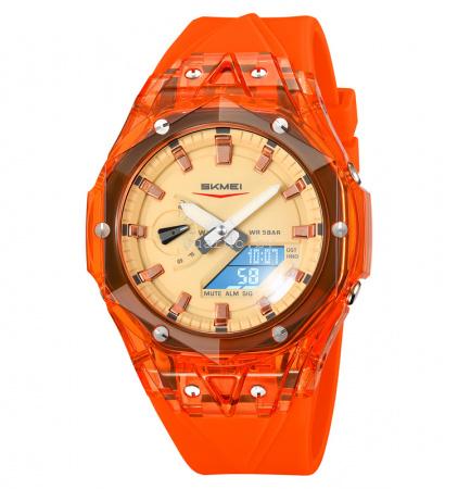 Оригинальные мужские часы Skmei 2411orange_3